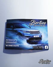 Load image into Gallery viewer, Berties Service Book