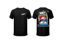 Load image into Gallery viewer, Bertie’s “Spark Plug Warning” T-Shirt | Garage Graphic Tee
