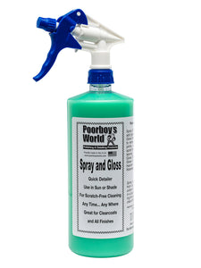 Poorboy’s World Spray And Gloss