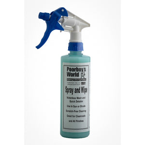 Poorboy's World spray and wipe water-less wash